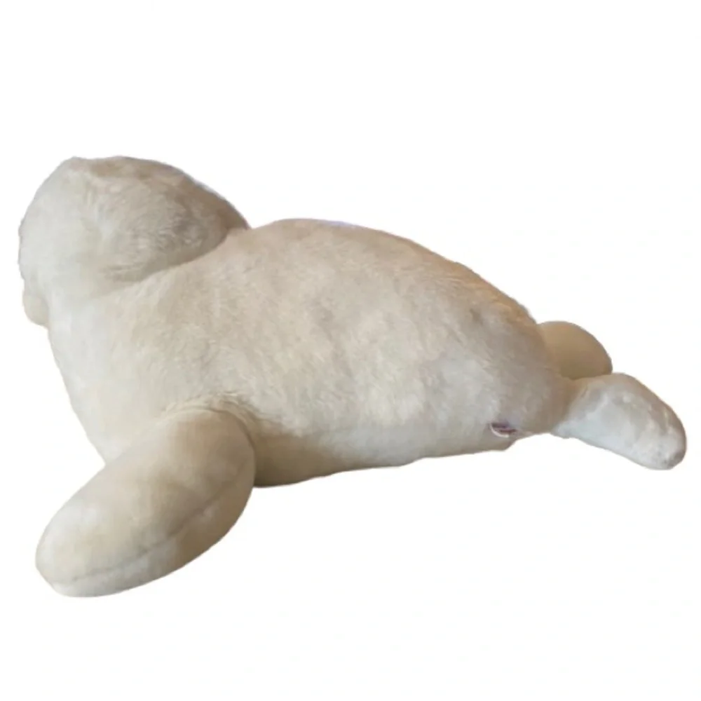 Vintage Mary Meyer Baby White Seal Plush 20” Collectible 90’s Marine Life Cuddly